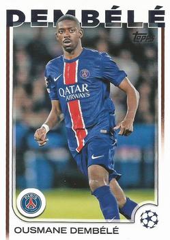 Ousmane Dembele Paris Saint-Germain Topps UEFA Club Competitions 2024/25 #109