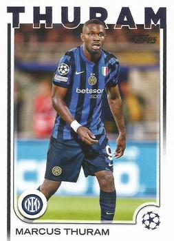 Marcus Thuram Internazionale Milano Topps UEFA Club Competitions 2024/25 #111