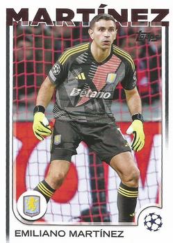Emiliano Martinez Aston Villa Topps UEFA Club Competitions 2024/25 #114