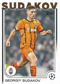 Georgiy Sudakov Shakhtar Donetsk Topps UEFA Club Competitions 2024/25 #119