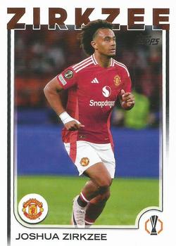 Joshua Zirkzee Manchester United Topps UEFA Club Competitions 2024/25 #121