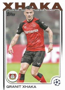 Granit Xhaka Bayer 04 Leverkusen Topps UEFA Club Competitions 2024/25 #128