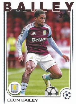 Leon Bailey Aston Villa Topps UEFA Club Competitions 2024/25 #133