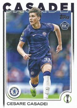 Cesare Casadei Chelsea Topps UEFA Club Competitions 2024/25 #136