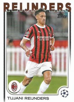 Tijjani Reijnders A.C. Milan Topps UEFA Club Competitions 2024/25 #139