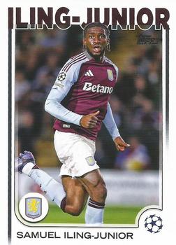 Samuel Iling-Junior Aston Villa Topps UEFA Club Competitions 2024/25 #146