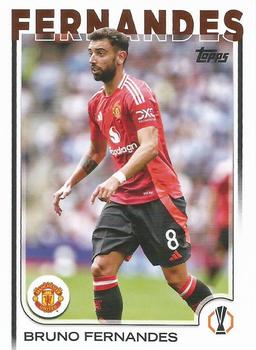Bruno Fernandes Manchester United Topps UEFA Club Competitions 2024/25 #152