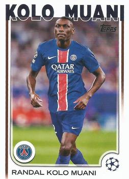 Randal Kolo Muani Paris Saint-Germain Topps UEFA Club Competitions 2024/25 #156