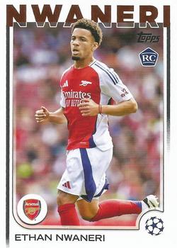 Ethan Nwaneri Arsenal Topps UEFA Club Competitions 2024/25 #158