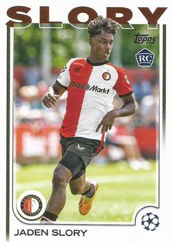 Jaden Slory Feyenoord Topps UEFA Club Competitions 2024/25 #160