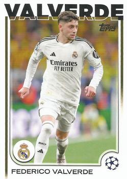 Federico Valverde Real Madrid Topps UEFA Club Competitions 2024/25 #164