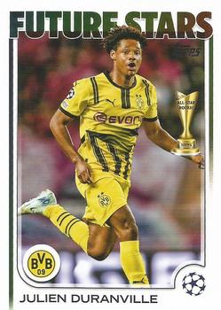 Julien Duranville Borussia Dortmund Topps UEFA Club Competitions 2024/25 #166