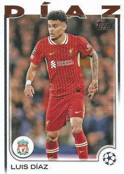 Luis Diaz Liverpool Topps UEFA Club Competitions 2024/25 #169
