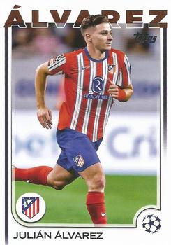 Julian Alvarez Atletico Madrid Topps UEFA Club Competitions 2024/25 #171