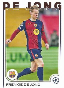 Frenkie de Jong FC Barcelona Topps UEFA Club Competitions 2024/25 #172