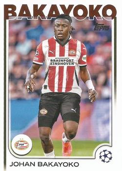 Johan Bakayoko PSV Eindhoven Topps UEFA Club Competitions 2024/25 #178