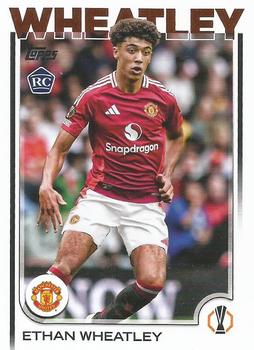 Ethan Wheatley Manchester United Topps UEFA Club Competitions 2024/25 #180