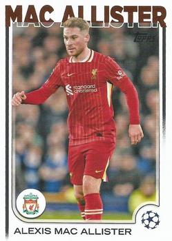 Alexis Mac Allister Liverpool Topps UEFA Club Competitions 2024/25 #182