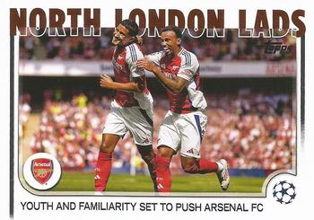 Arsenal FC Arsenal Topps UEFA Club Competitions 2024/25 #187