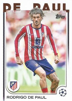 Rodrigo de Paul Atletico Madrid Topps UEFA Club Competitions 2024/25 #192