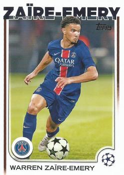 Warren Zaire-Emery Paris Saint-Germain Topps UEFA Club Competitions 2024/25 #197