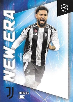 Douglas Luiz Juventus FC Topps UEFA Club Competitions 2024/25 New Era #NE-15