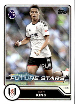 Josh King Fulham Topps Flagship Premier League 2026/27 Future Stars #12