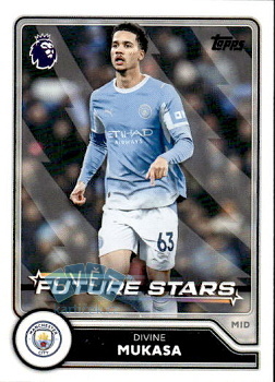 Divine Mukasa Manchester City Topps Flagship Premier League 2026/27 Future Stars #16