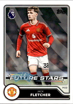 Jack Fletcher Manchester United Topps Flagship Premier League 2026/27 Future Stars #17