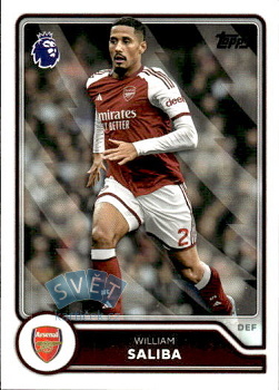 William Saliba Arsenal Topps Flagship Premier League 2026/27 #21