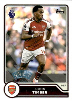 Jurrien Timber Arsenal Topps Flagship Premier League 2026/27 #24