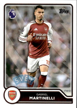 Gabriel Martinelli Arsenal Topps Flagship Premier League 2026/27 #31