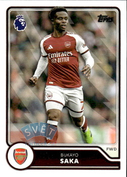 Bukayo Saka Arsenal Topps Flagship Premier League 2026/27 #32