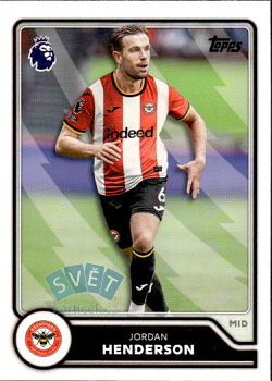 Jordan Henderson Brentford Topps Flagship Premier League 2026/27 #69