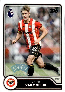 Yehor Yarmolyuk Brentford Topps Flagship Premier League 2026/27 #71