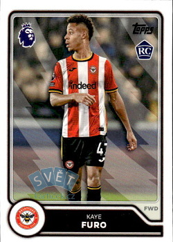 Kaye Furo Brentford Topps Flagship Premier League 2026/27 #72