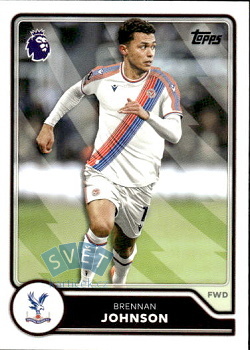 Brennan Johnson Crystal Palace Topps Flagship Premier League 2026/27 #114