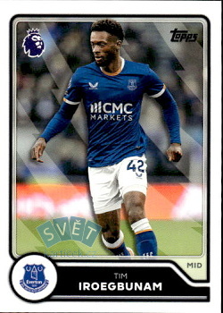 Tim Iroegbunam Everton Topps Flagship Premier League 2026/27 #125