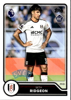 Seth Ridgeon Fulham Topps Flagship Premier League 2026/27 #141