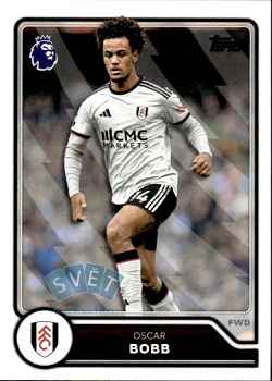 Oscar Bobb Fulham Topps Flagship Premier League 2026/27 #143