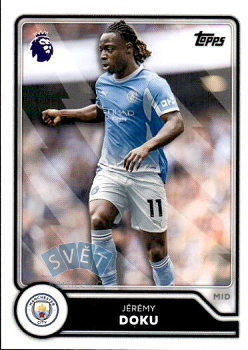 Jeremy Doku Manchester City Topps Flagship Premier League 2026/27 #182