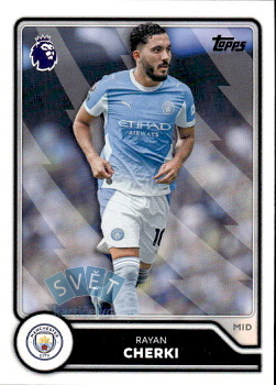 Rayan Cherki Manchester City Topps Flagship Premier League 2026/27 #184