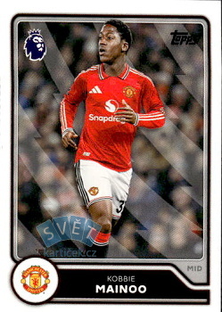 Kobbie Mainoo Manchester United Topps Flagship Premier League 2026/27 #195