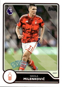 Nikola Milenkovic Nottingham Forest Topps Flagship Premier League 2026/27 #217