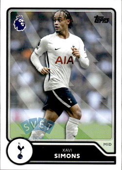 Xavi Simons Tottenham Hotspur Topps Flagship Premier League 2026/27 #254