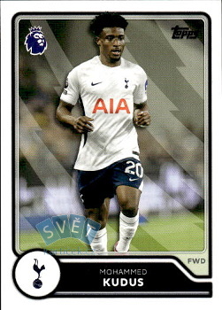 Mohammed Kudus Tottenham Hotspur Topps Flagship Premier League 2026/27 #257