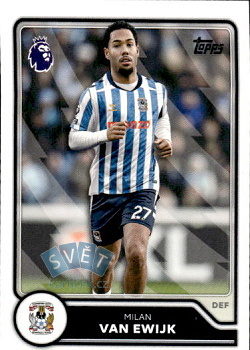 Milan van Ewijk Coventry City Topps Flagship Premier League 2026/27 #259