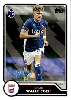 Sindre Walle Egell Ipswich Town Topps Flagship Premier League 2026/27 #283