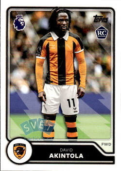 David Akintola Hull City Topps Flagship Premier League 2026/27 #296