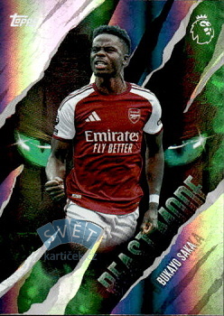 Bukayo Saka Arsenal Topps Flagship Premier League 2026/27 Beast Mode #BM02